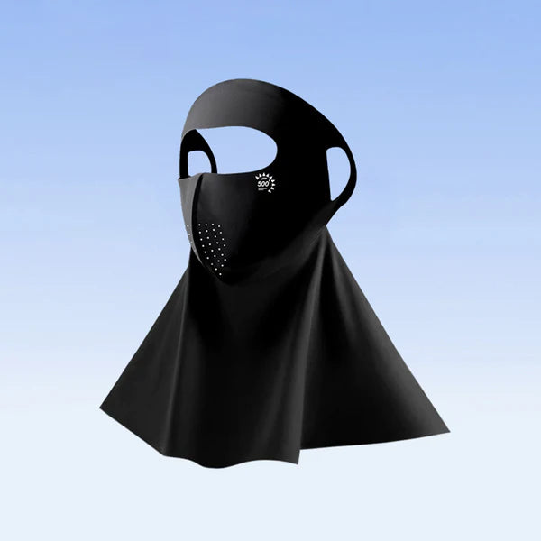 Breathable & Cooling Full Face Sun Mask with Neck Cover