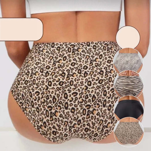 Limited-time 47% off⏰Women's Seamless High Waisted Animal Print Underwear👙